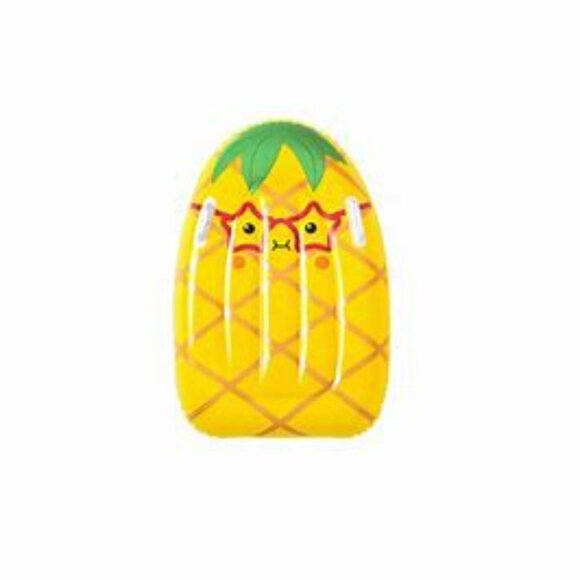 Bestway H2O Go Pineapple Inflatable Surf Buddy Rider Float Ages 3+ New 31"x18" - Picture 2 of 3